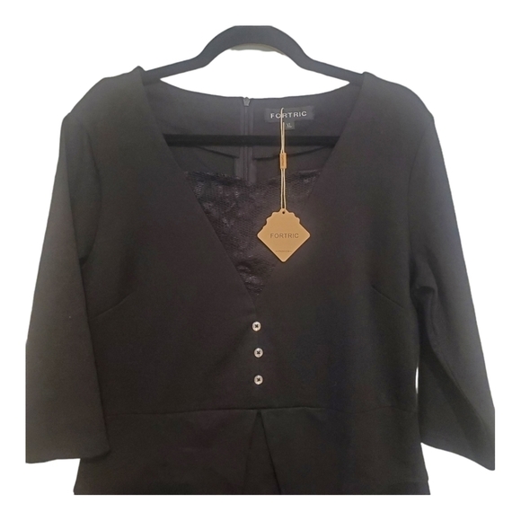 Fortric Black Dress - Picture 3 of 4